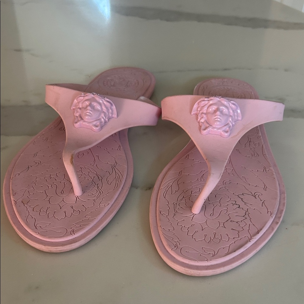 Versace Medusa Pink Sandals